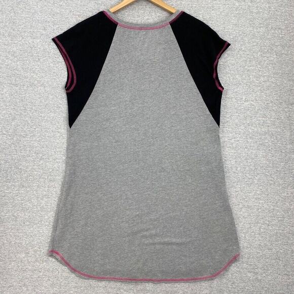 Dream Works Trolls Nightgown Womens Large XL Gray Sleep Shirt Be Unique Movie - Picture 9 of 13